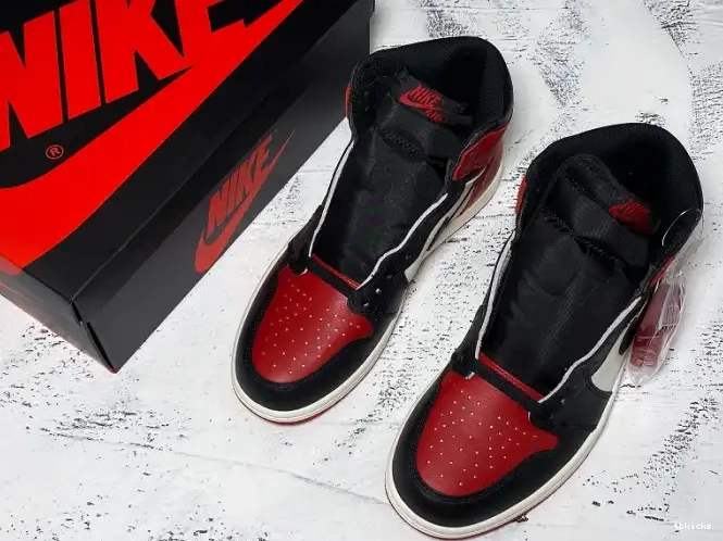 Reps TB Air Jordan 1 OG Bred Toe 555088-610 High Retro 0520